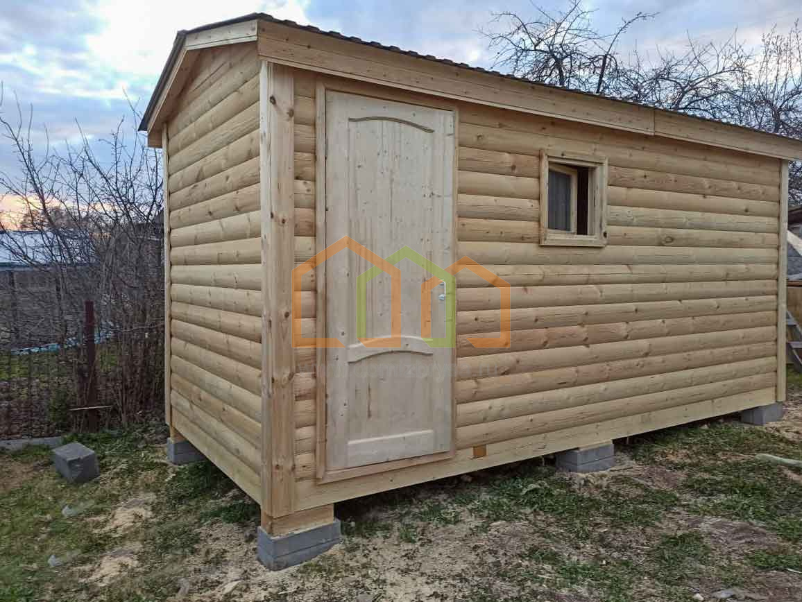 ПЕРЕВОЗНАЯ БАНЯ ИЗ БРУСА 4Х2,3